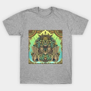 Tamer Lion Surrealism Artwork T-Shirt